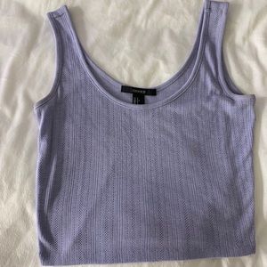 Light Purple Crop Top